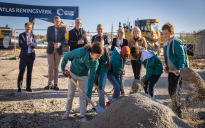 Första spadtag för Gävles enorma satsning