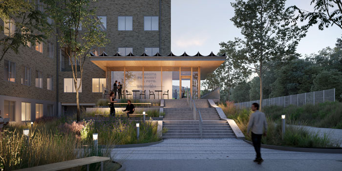 Krook & Tjäder vinner tävling rörande ombyggnad i Borås